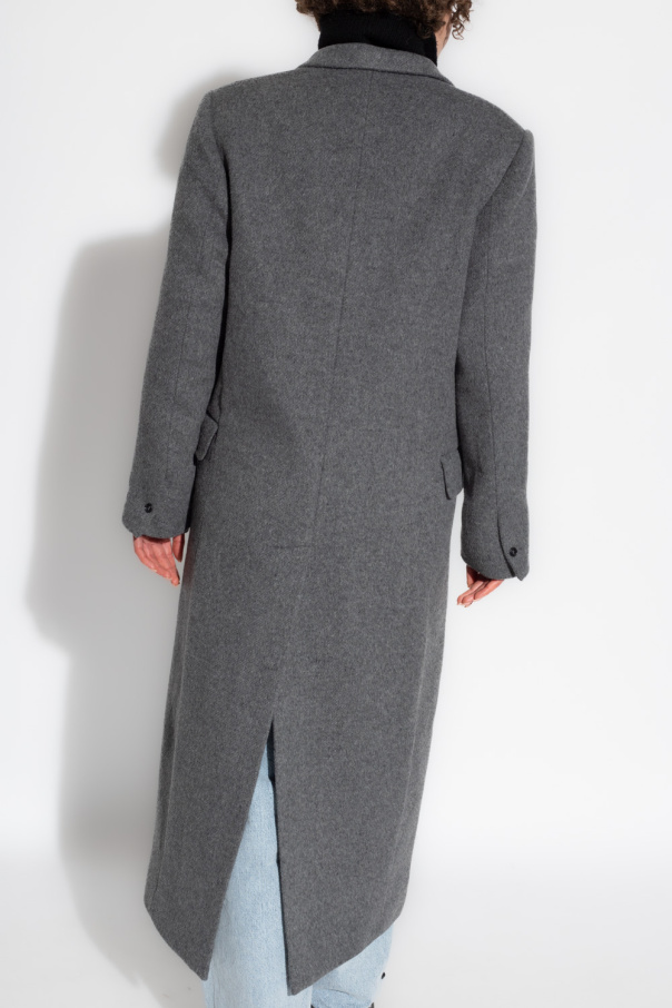 Grey 'Genesis' double-breasted coat Eytys